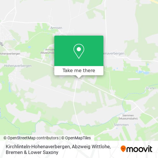 Kirchlinteln-Hohenaverbergen, Abzweig Wittlohe map
