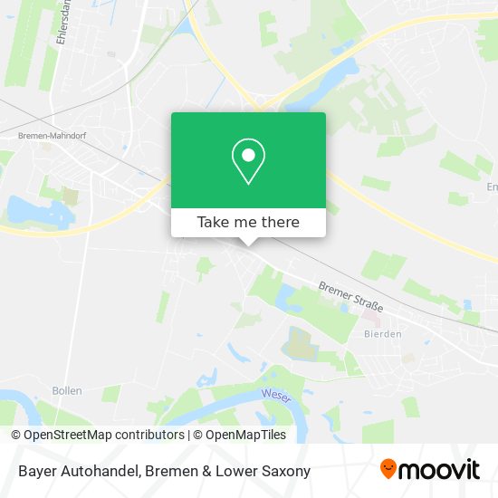 Bayer Autohandel map