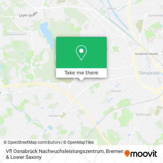 Vfl Osnabrück Nachwuchsleistungszentrum map