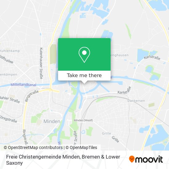 Freie Christengemeinde Minden map