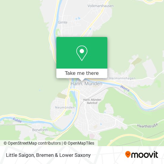 Little Saigon map