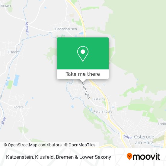 Katzenstein, Klusfeld map
