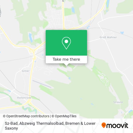 Sz-Bad, Abzweig Thermalsolbad map