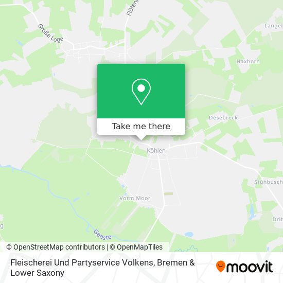 Fleischerei Und Partyservice Volkens map