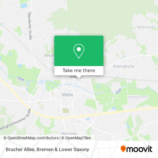Brucher Allee map