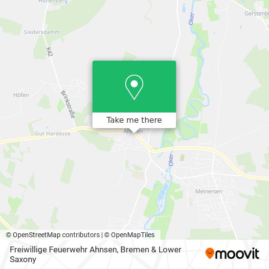 Freiwillige Feuerwehr Ahnsen map