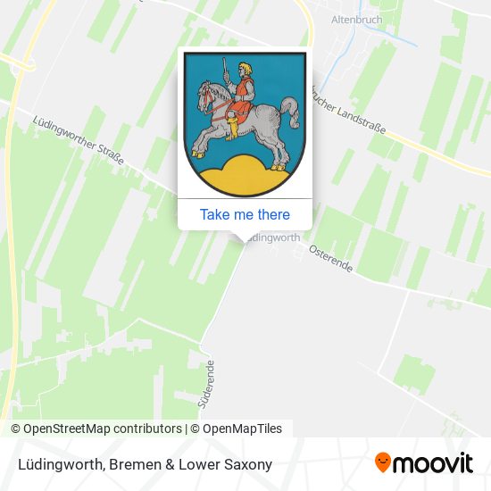 Lüdingworth map
