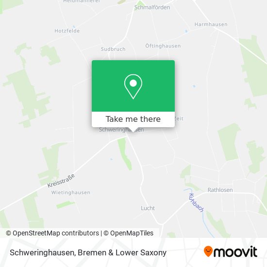 Schweringhausen map