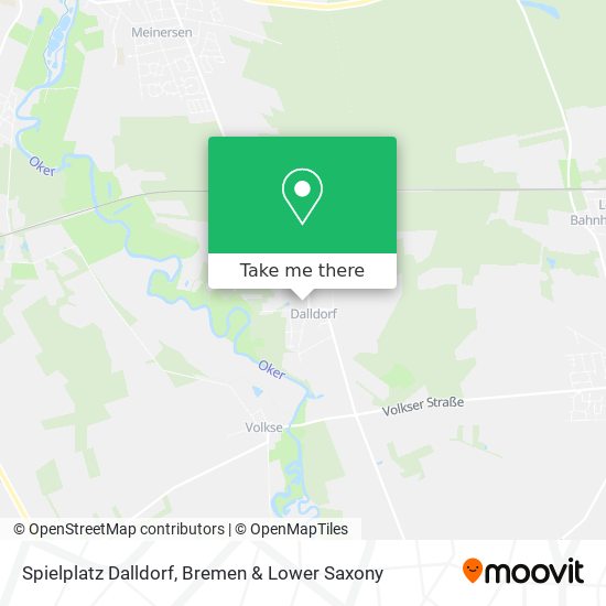 Spielplatz Dalldorf map
