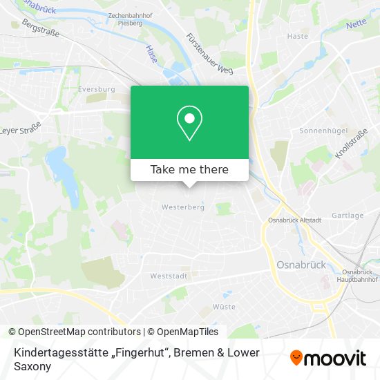 Kindertagesstätte „Fingerhut“ map