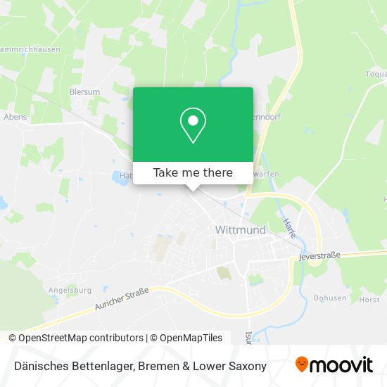 Dänisches Bettenlager map