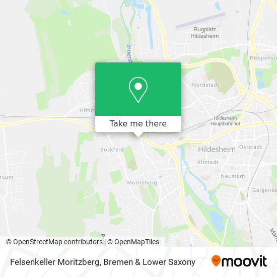 Felsenkeller Moritzberg map