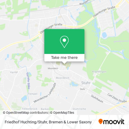 Friedhof Huchting/Stuhr map