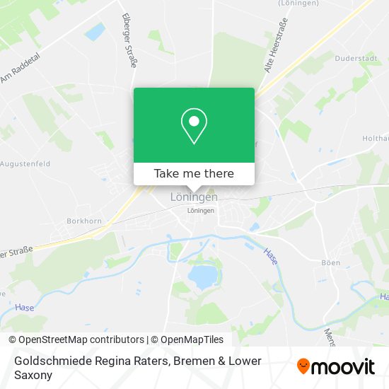 Goldschmiede Regina Raters map