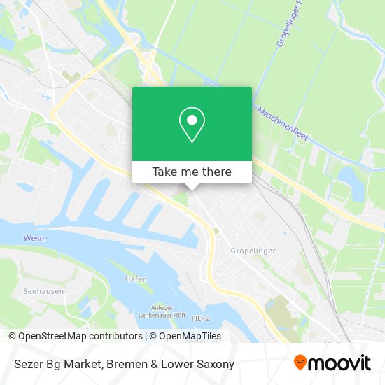 Sezer Bg Market map