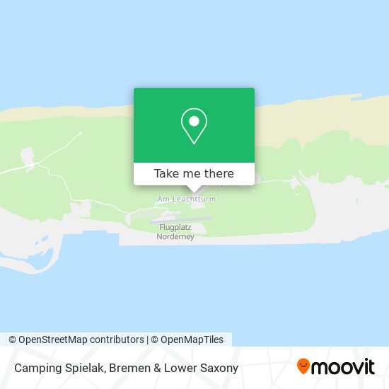 Camping Spielak map
