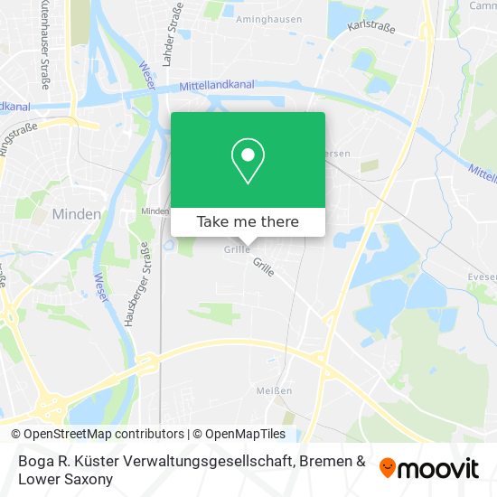 Boga R. Küster Verwaltungsgesellschaft map