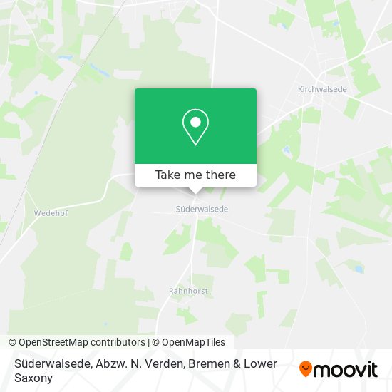 Süderwalsede, Abzw. N. Verden map