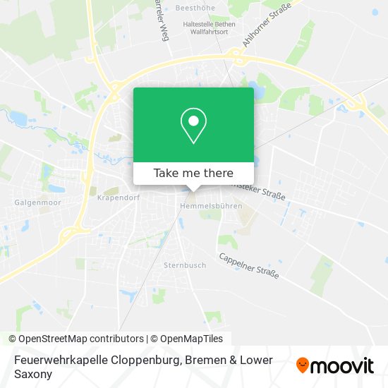 Feuerwehrkapelle Cloppenburg map
