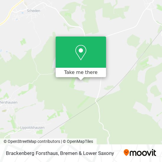 Brackenberg Forsthaus map
