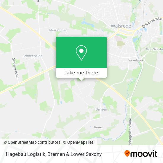 Hagebau Logistik map