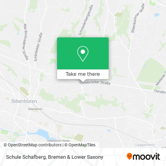 Schule Schafberg map