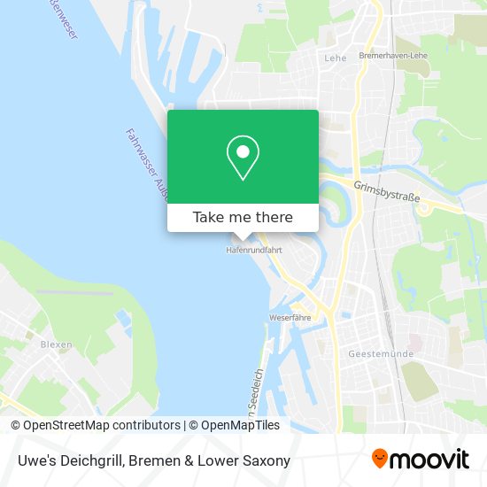 Uwe's Deichgrill map