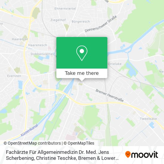 Fachärzte Für Allgemeinmedizin
Dr. Med. Jens Scherbening, Christine Teschke map