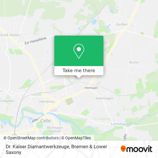 Dr. Kaiser Diamantwerkzeuge map