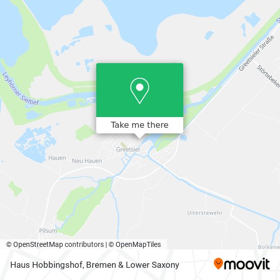 Haus Hobbingshof map
