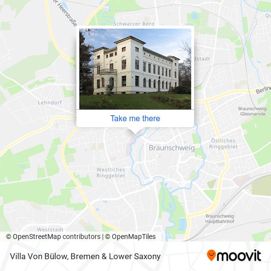 Villa Von Bülow map