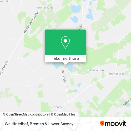 Waldfriedhof map