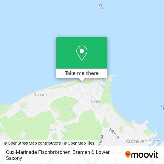 Cux-Marinade Fischbrötchen map