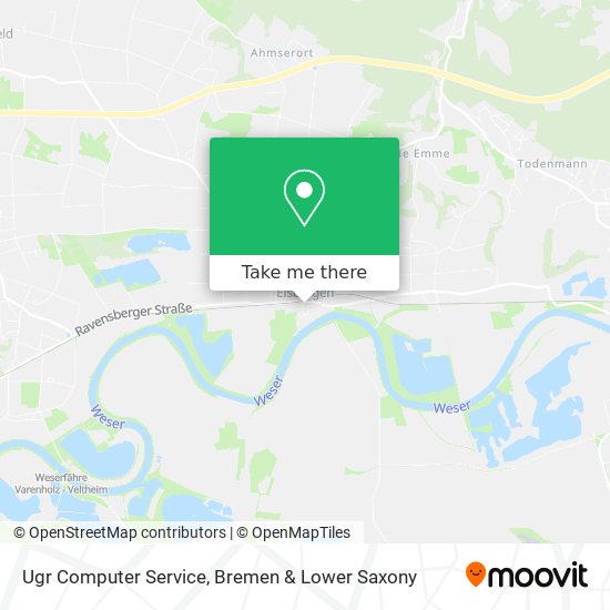 Ugr Computer Service map
