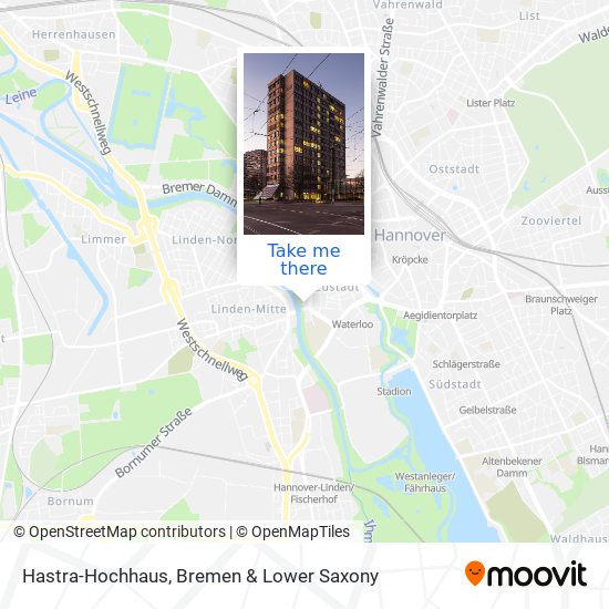 Hastra-Hochhaus map