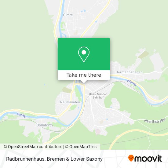 Radbrunnenhaus map