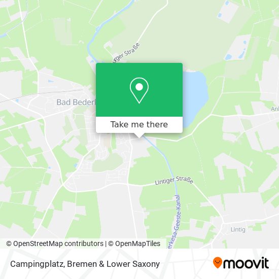 Campingplatz map