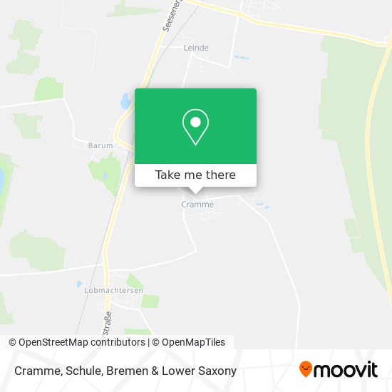 Cramme, Schule map