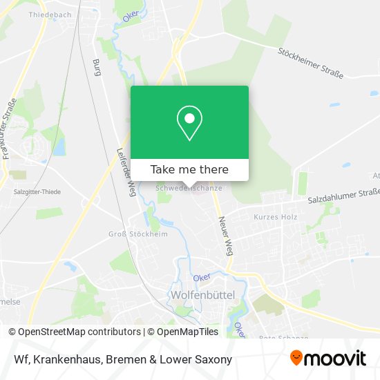 Wf, Krankenhaus map