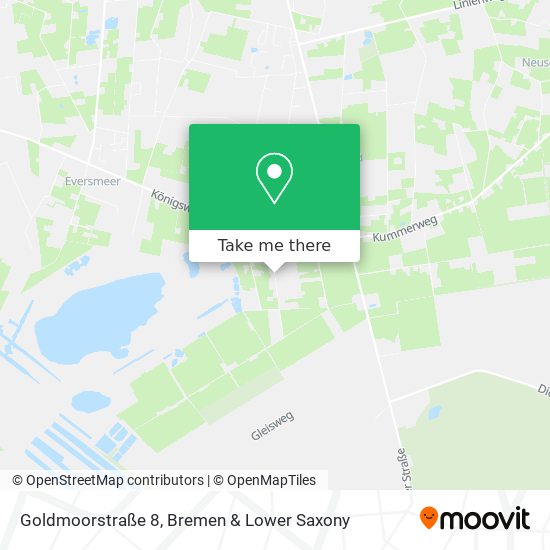 Goldmoorstraße 8 map