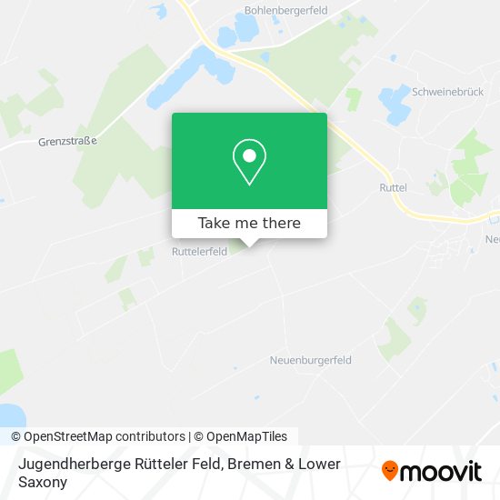 Jugendherberge Rütteler Feld map