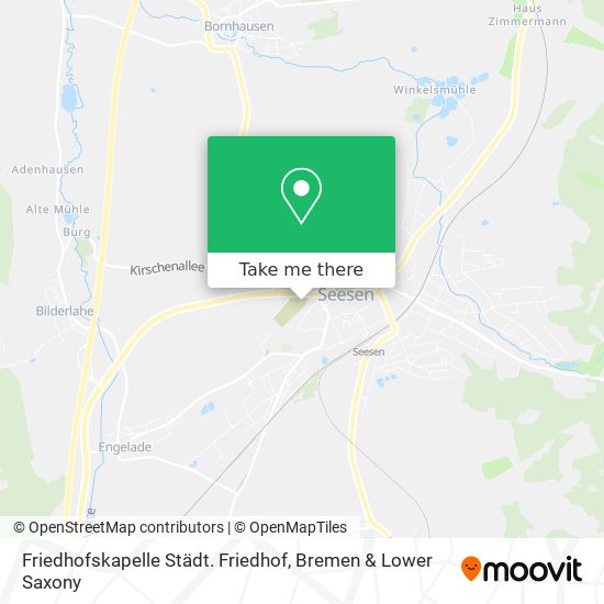Friedhofskapelle Städt. Friedhof map