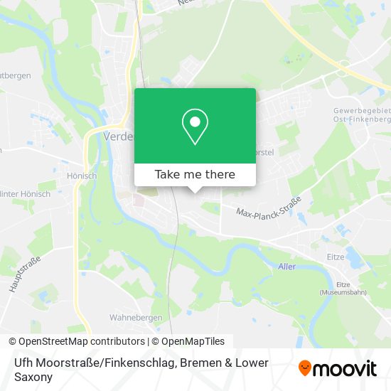 Ufh Moorstraße/Finkenschlag map