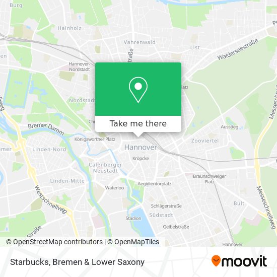 Starbucks map