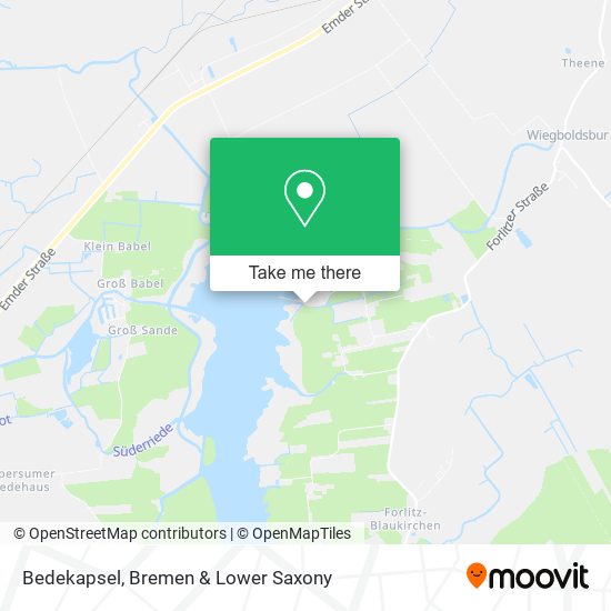 Bedekapsel map
