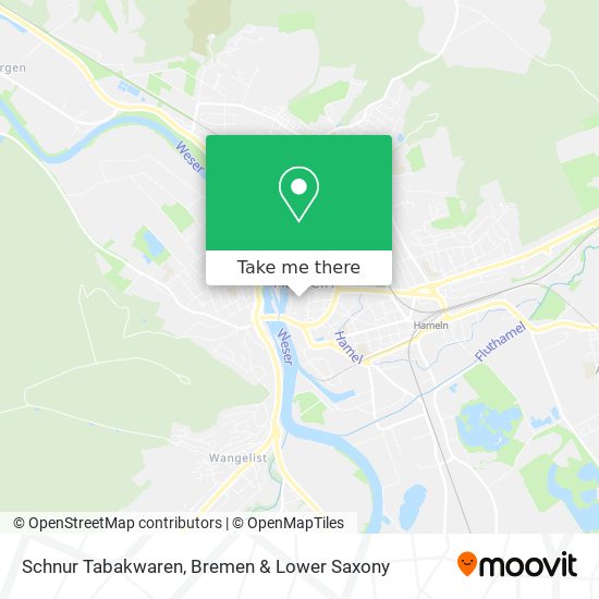 Schnur Tabakwaren map
