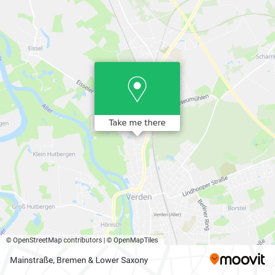 Mainstraße map
