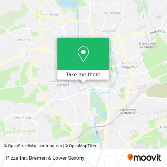 Pizza-Inn map