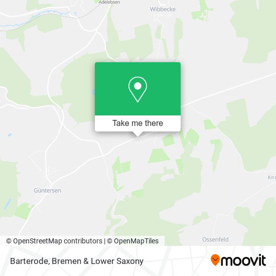 Barterode map