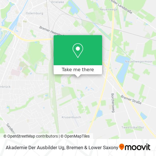 Akademie Der Ausbilder Ug map